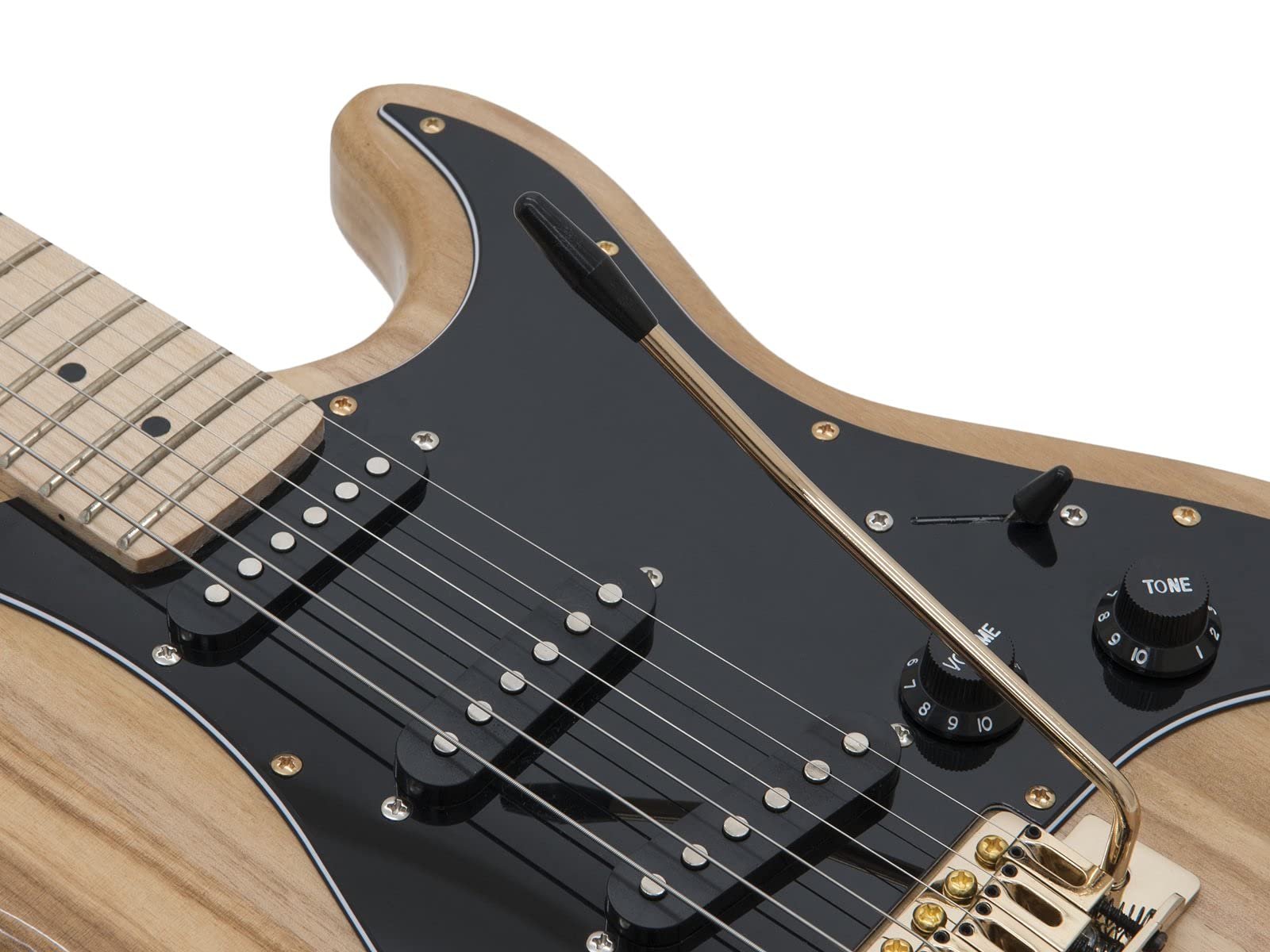 DIMAVERY ST-303 - Guitarra eléctrica, color natural