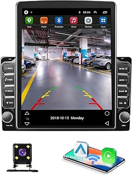 Android 14 Car Stereo Radio for Chevrolet Trailblazer 2002-2009 Support Wireless & Wired Carplay & Android Auto, 9.7Inch Touch Screen with GPS Navi Bluetooth WiFi FM+Rear View Camera