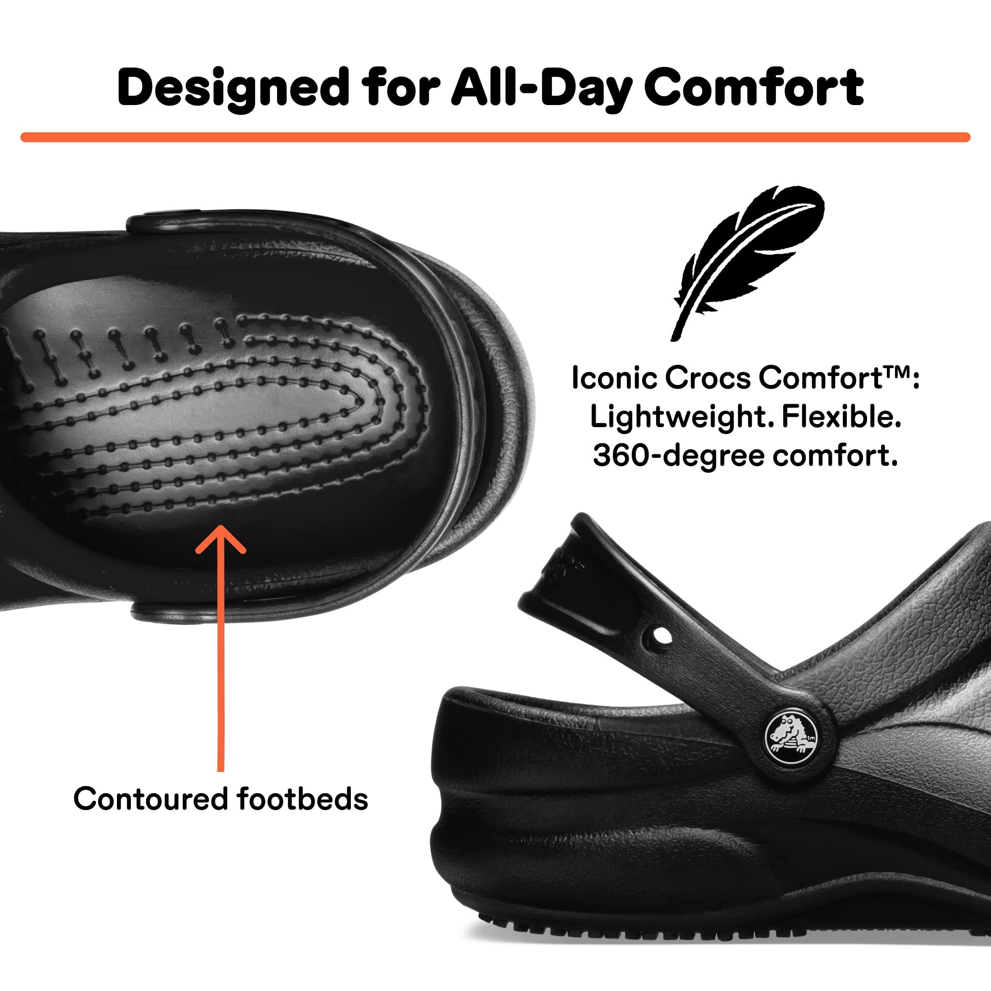 Crocs Uniseks Bistro Work ClogClog