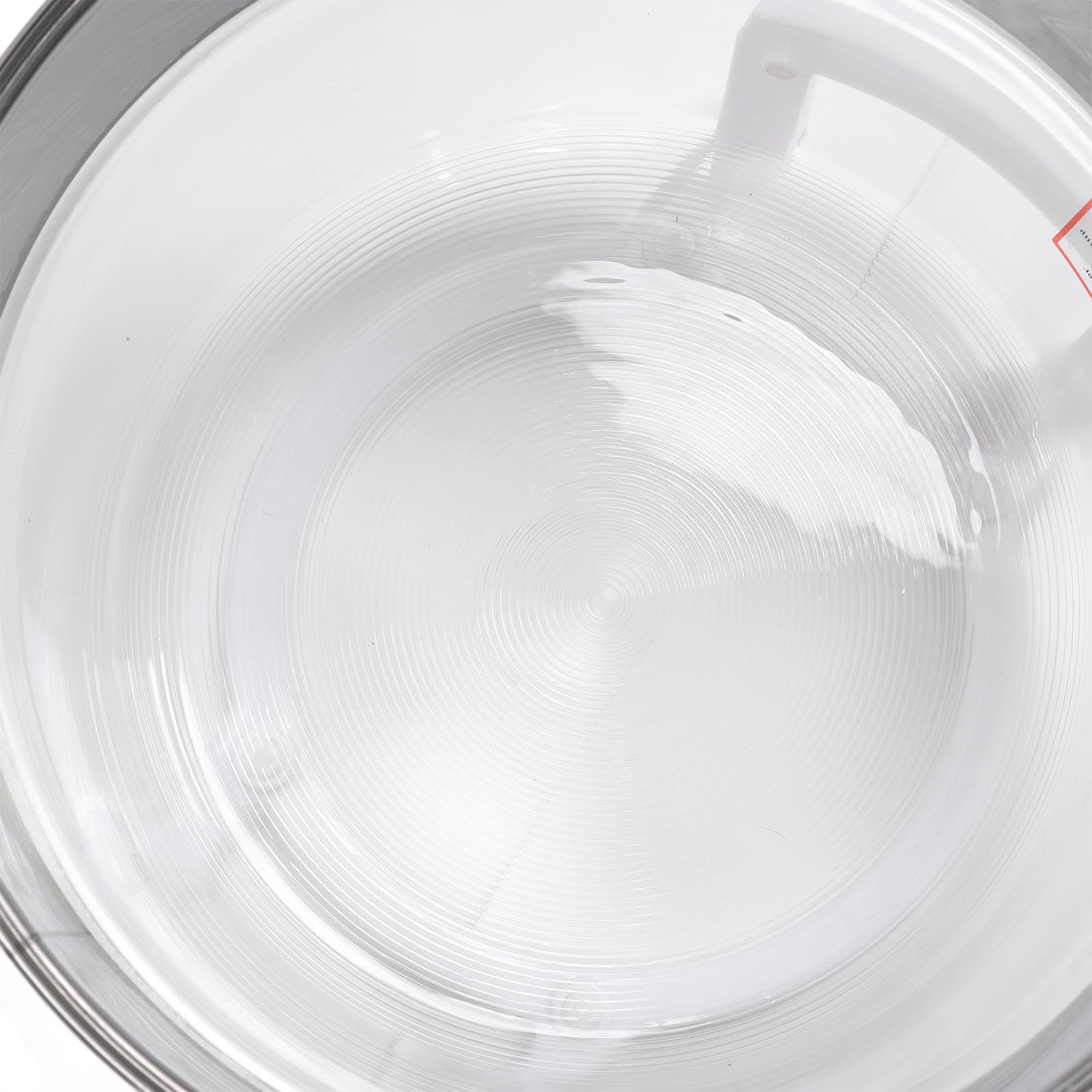 Freidora de Cristal Visible 1200-1400 W 17 L Freidora de Gran Capacidad 65-250 ℃ para Verduras (Enchufe europeo 220V)