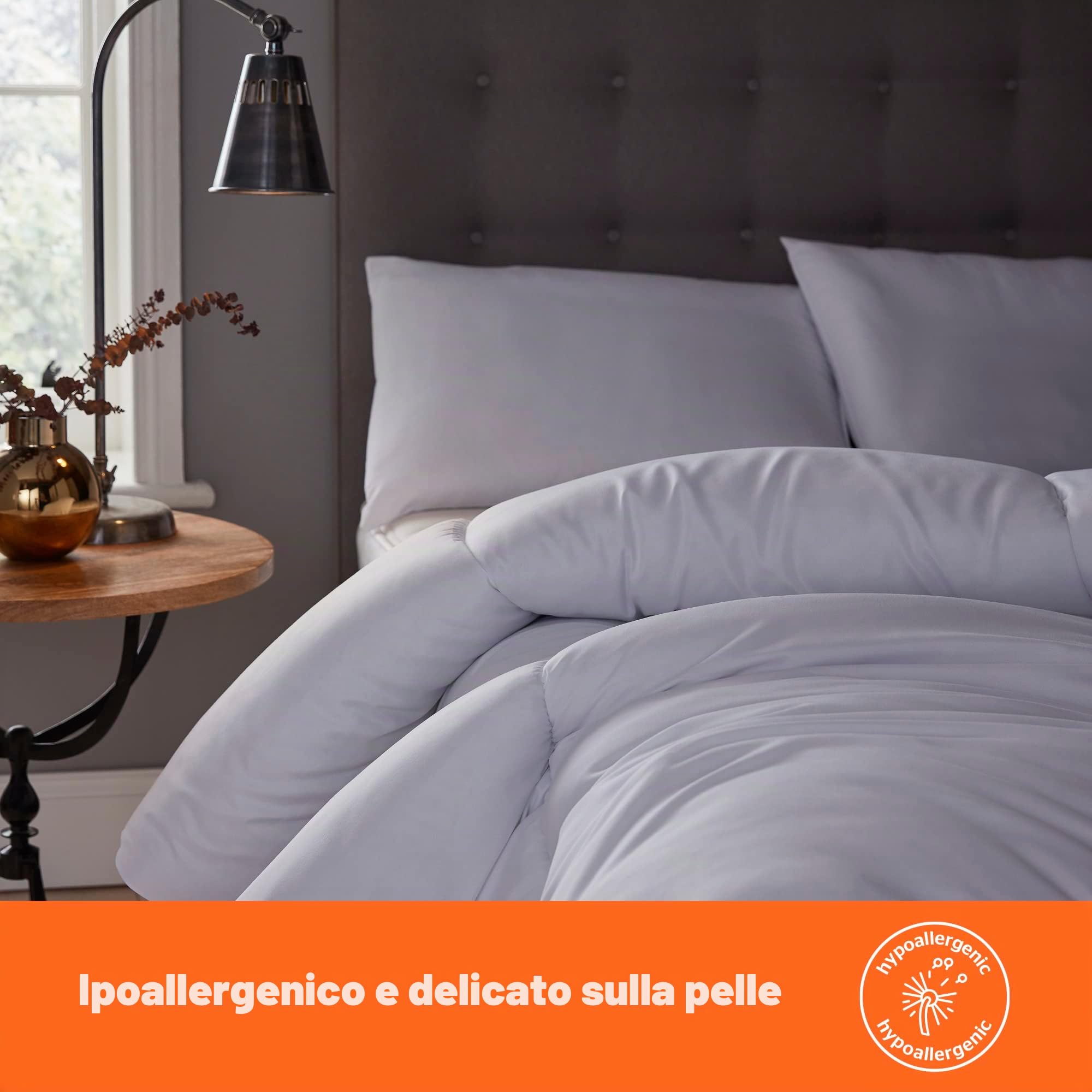 Silentnight - Piumone invernale caldo e confortevole, 15 Tog, spesso, morbido, ipoallergenico, per letto singolo