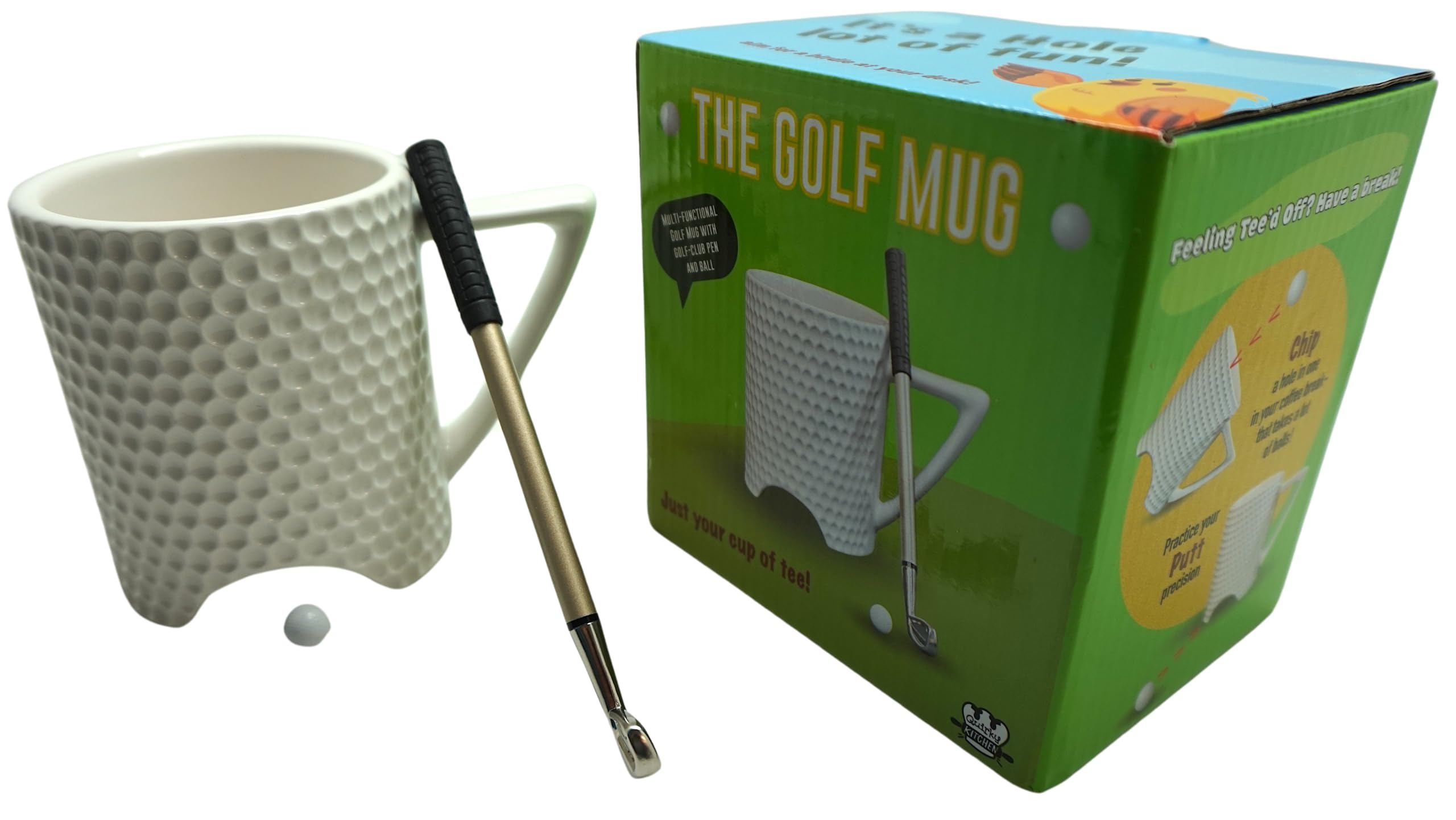 Diabolical DP1231 Golf Mug - Men's Birthday & Retirement Gift, Golf Gadget, Accessory Gift, Secret Santa Gifts for Men Under 10 Pounds, Present for Any Golfer