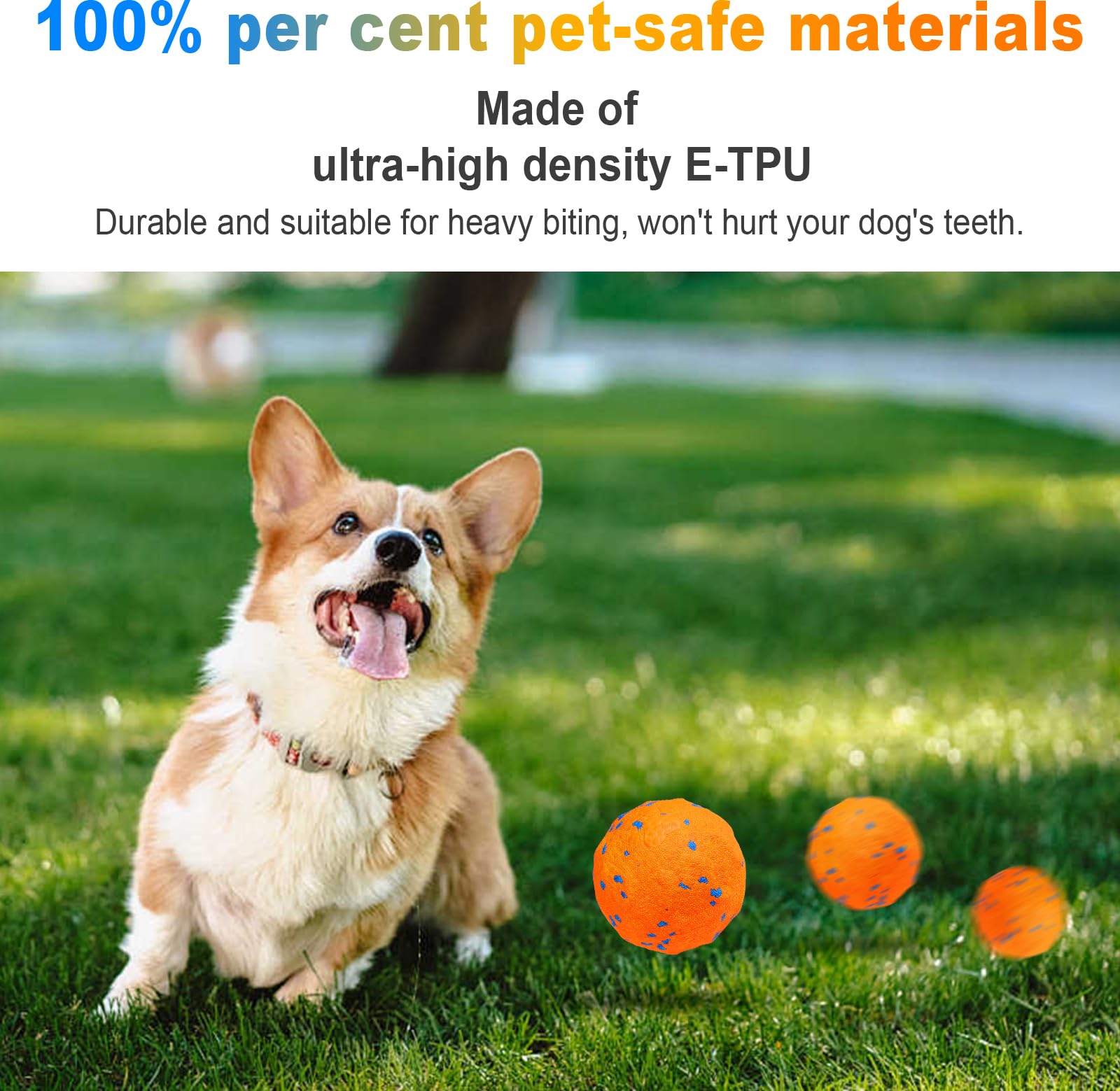 Jouet interactif pour chien, mouvement automatique, jouet à mâcher rebondissant, matériau E-TPU, convient pour les chiens de grande et moyenne taille, utilisé pour soulager l'ennui et