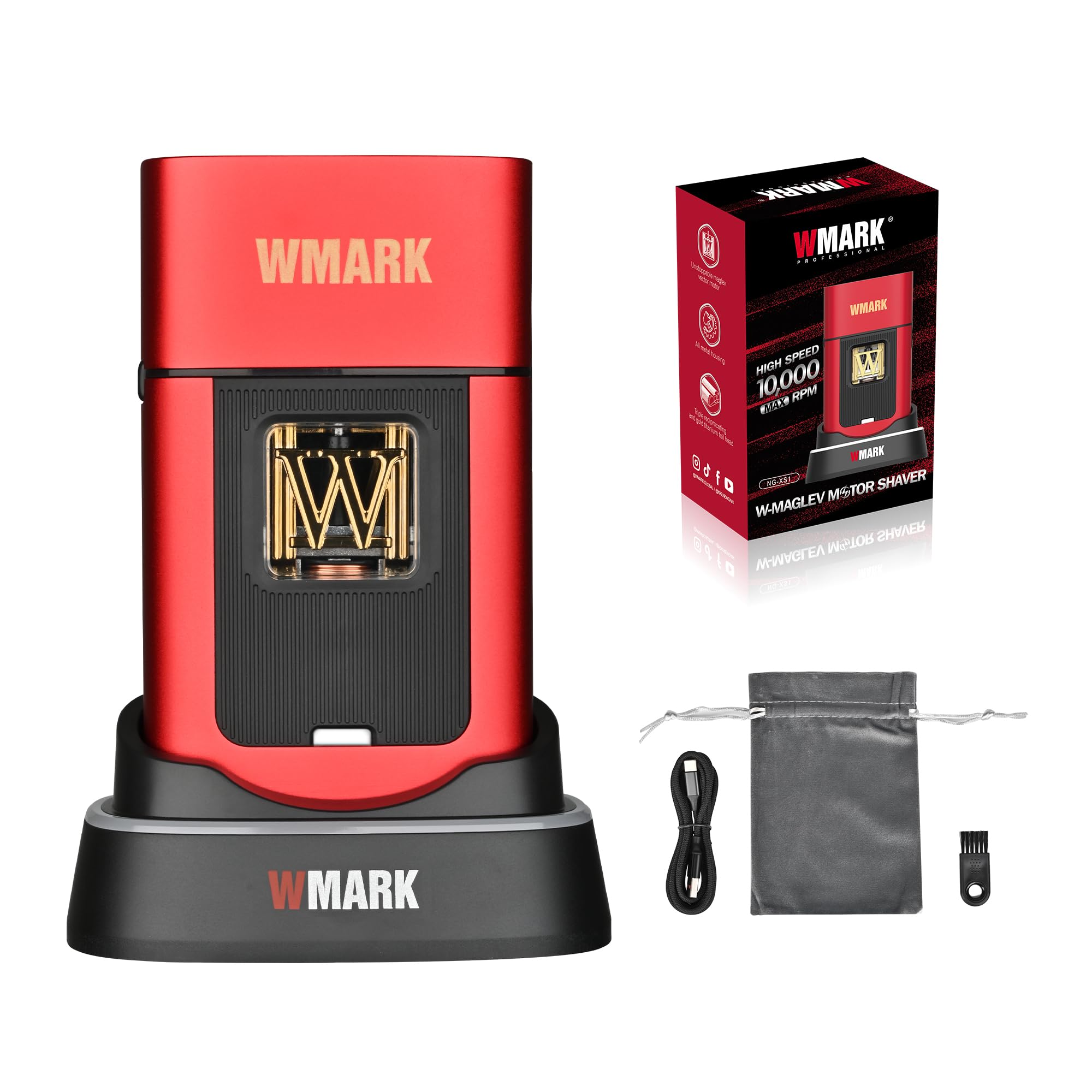 Amazon.com: WMARK Professional Vector Motor Barber Shaver for Men