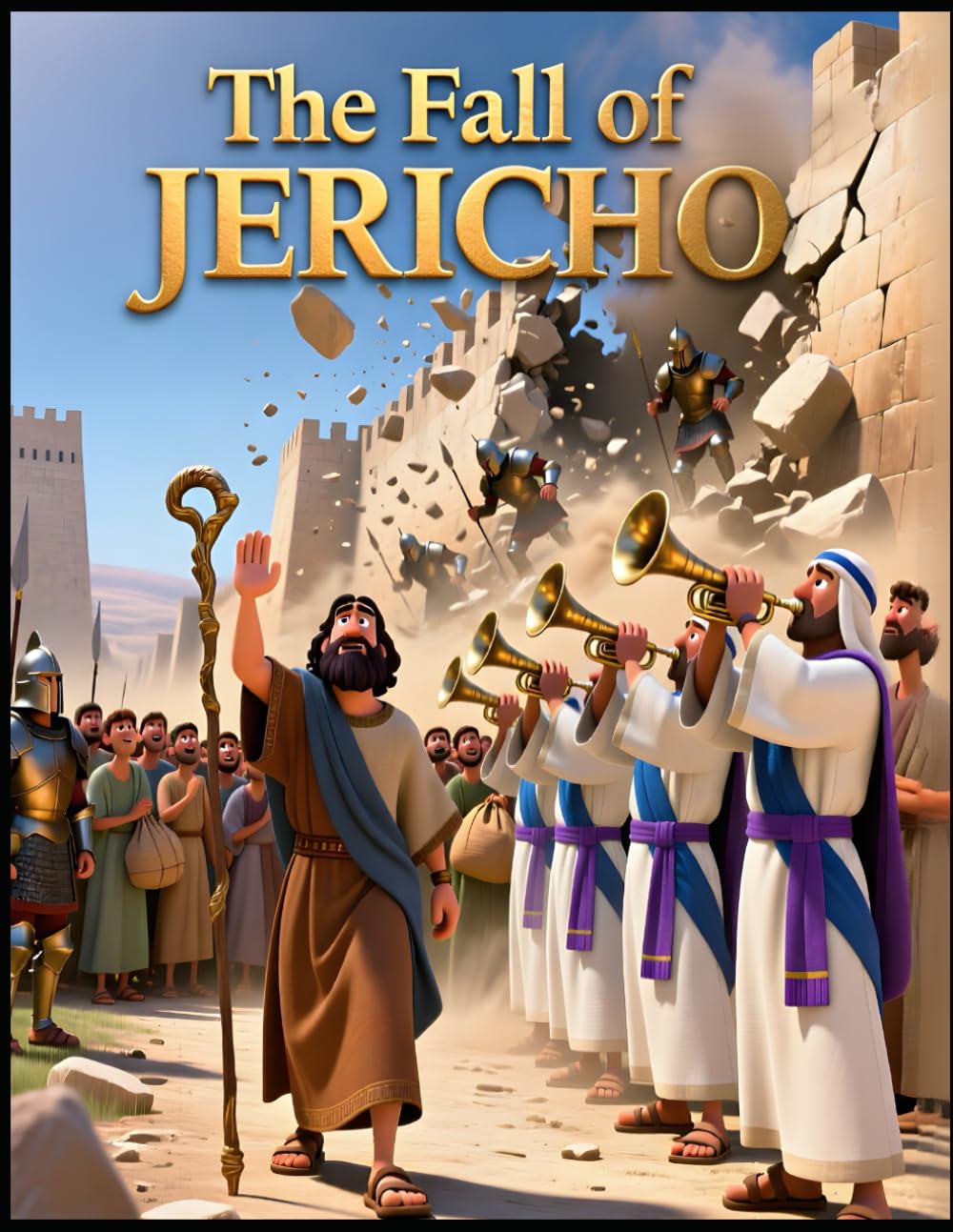 The Fall of Jericho: fall of Jericho Bible story for kids | Joshua Bible storybook for children | Bible storybook ages 4-8 | moral storybook about ... moral storybook | children’s Bible storybook