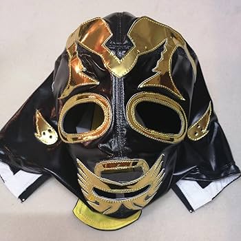 Amazon.co.jp: ミル マスカラス 黒特殊 オーバーマスク メキシコ