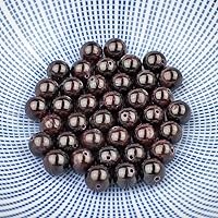 Vista 194 de MJDCB Natural Multicolor Volcanic Lava Stone Round Loose Stone Beads DIY for Jewelry Bracelet Making 15" (6mm, White)