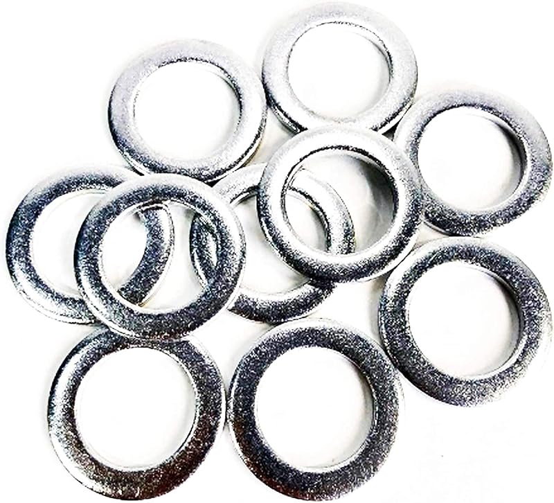 Arruela de vedação do bujão de óleo Honda 94109-14000 – Pacote com 10