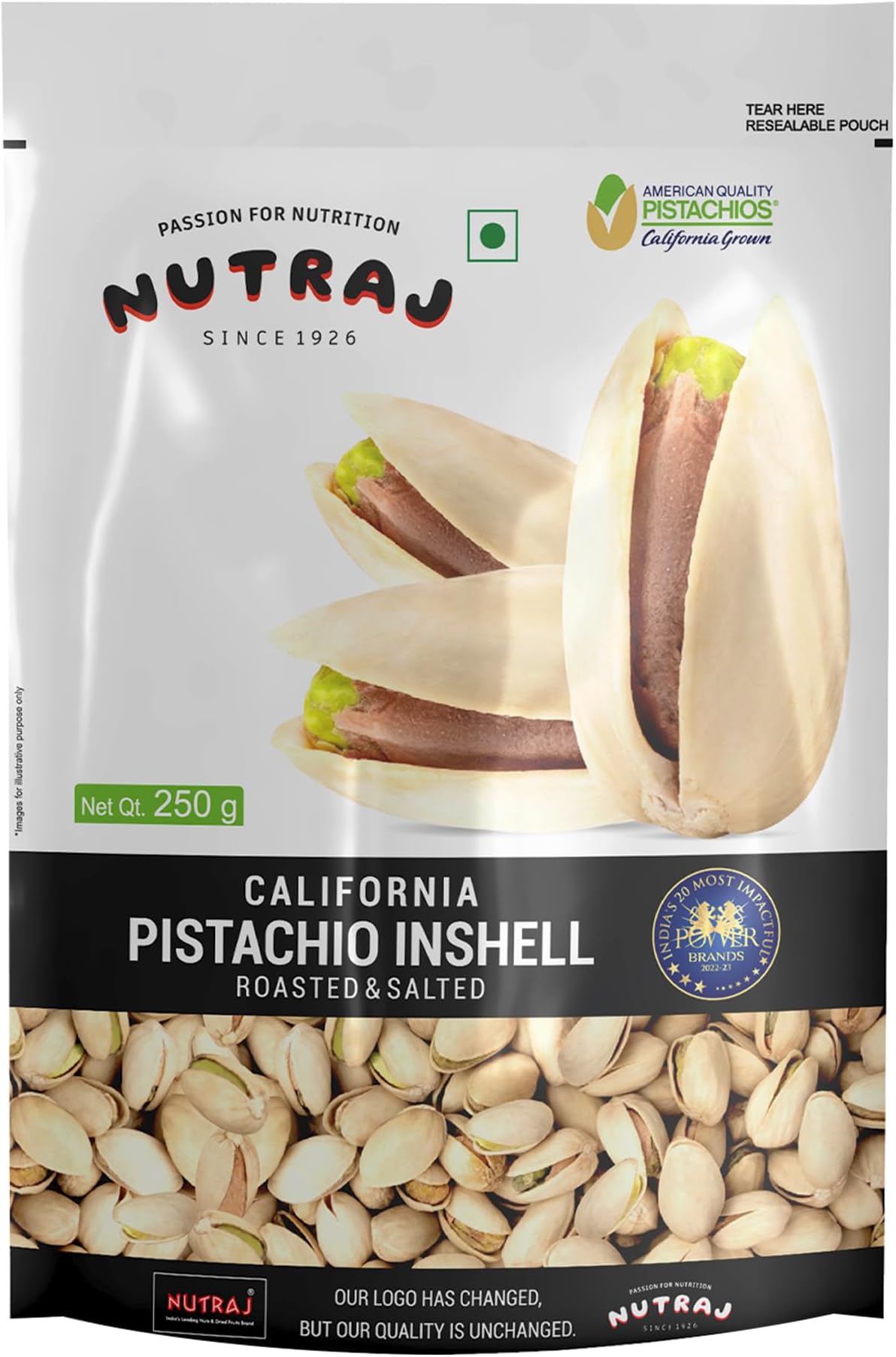 California Roasted And Salted Pistachios 250Gm (8.81 Oz )
