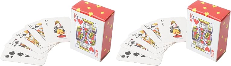 prendre PR-PCARD-4130 Mini Playing Cards, Set of 2, Small, Decorative, Dollhouse, Game Cards, Mini, Cute, Parties, Goods, Small Items, Fun (1.6 x 1.2 inches (41 x 30 mm))