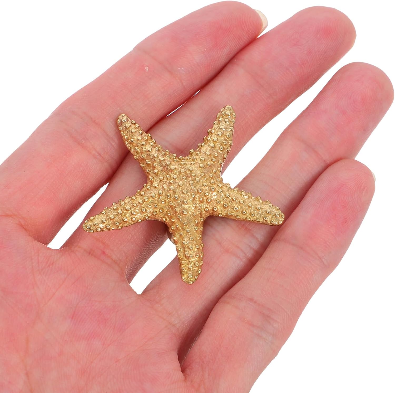2pcs Star Cabinet Knobs Brass Ocean Theme Drawer Pulls for Boys and Girls