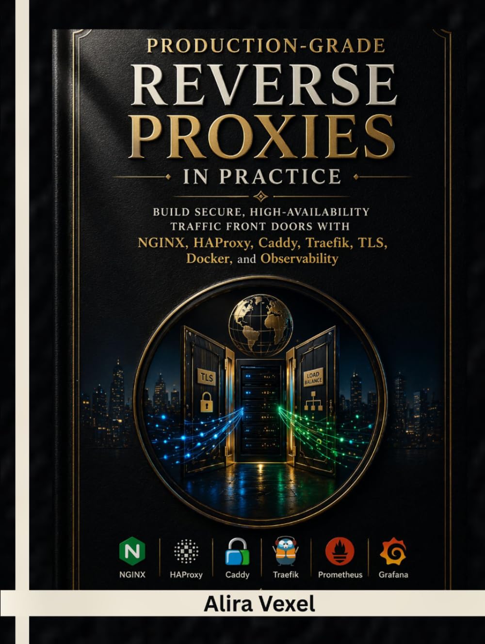 Production-Grade Reverse Proxies in Practice: Build Secure, High-Availability Traffic Front Doors with NGINX, HAProxy, Caddy, Traefik, TLS, Docker, and Observability