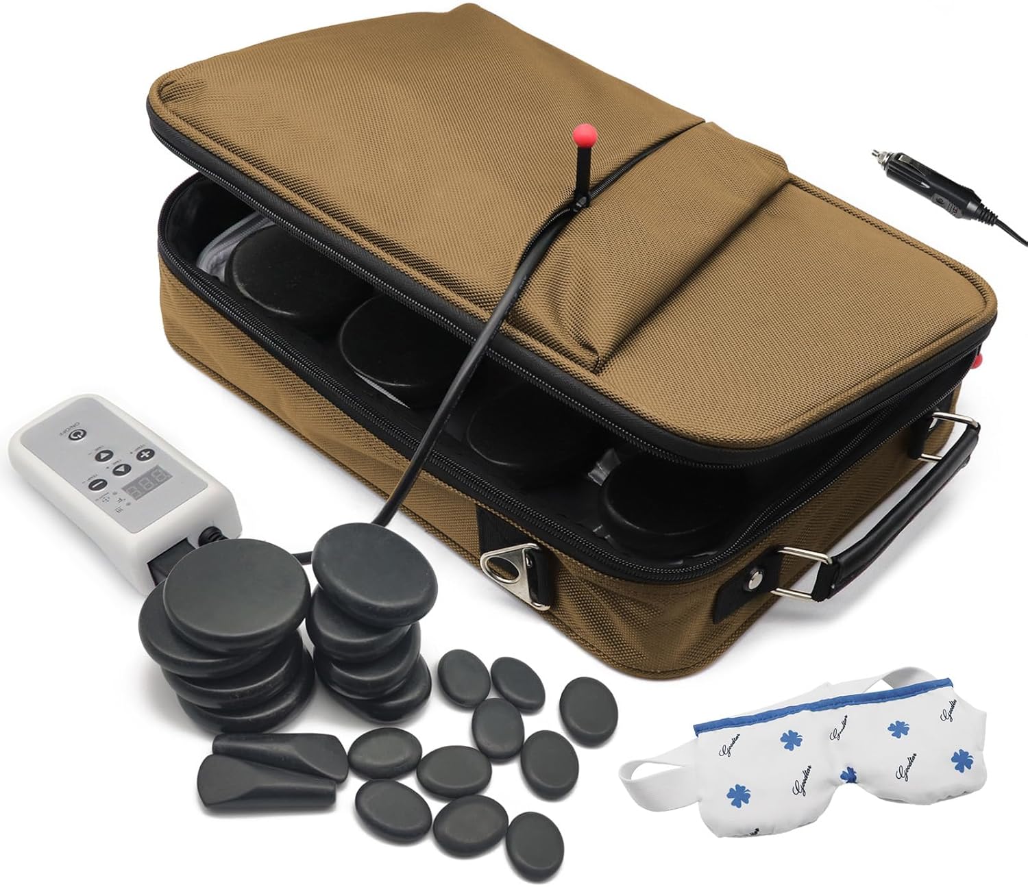 Goodtar Portable Massage Stone Warmer Digital Controller
