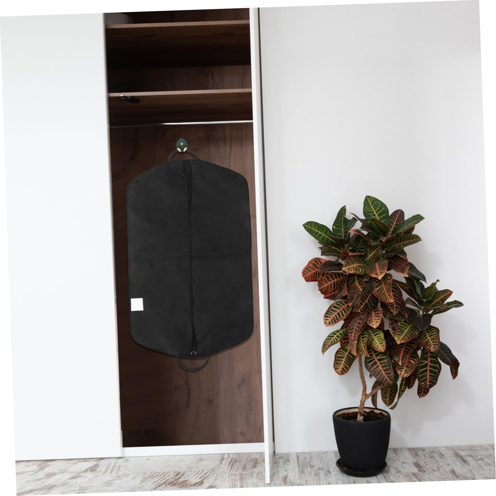 IMIKEYA 2 Piezas Unidades Fundas para Trajes de Tela No Tejida Cubre Prendas Antipolvo con Cremallera y Asas Bolsa Ligera y Transpirable para Viajes de Negocios y Organización Armario