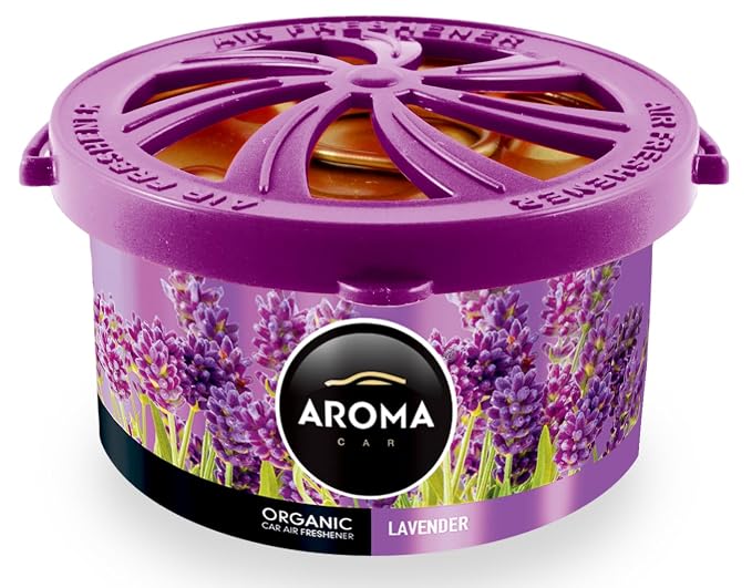 Aroma Car Perfume Organic Air Freshener Lavender 40g