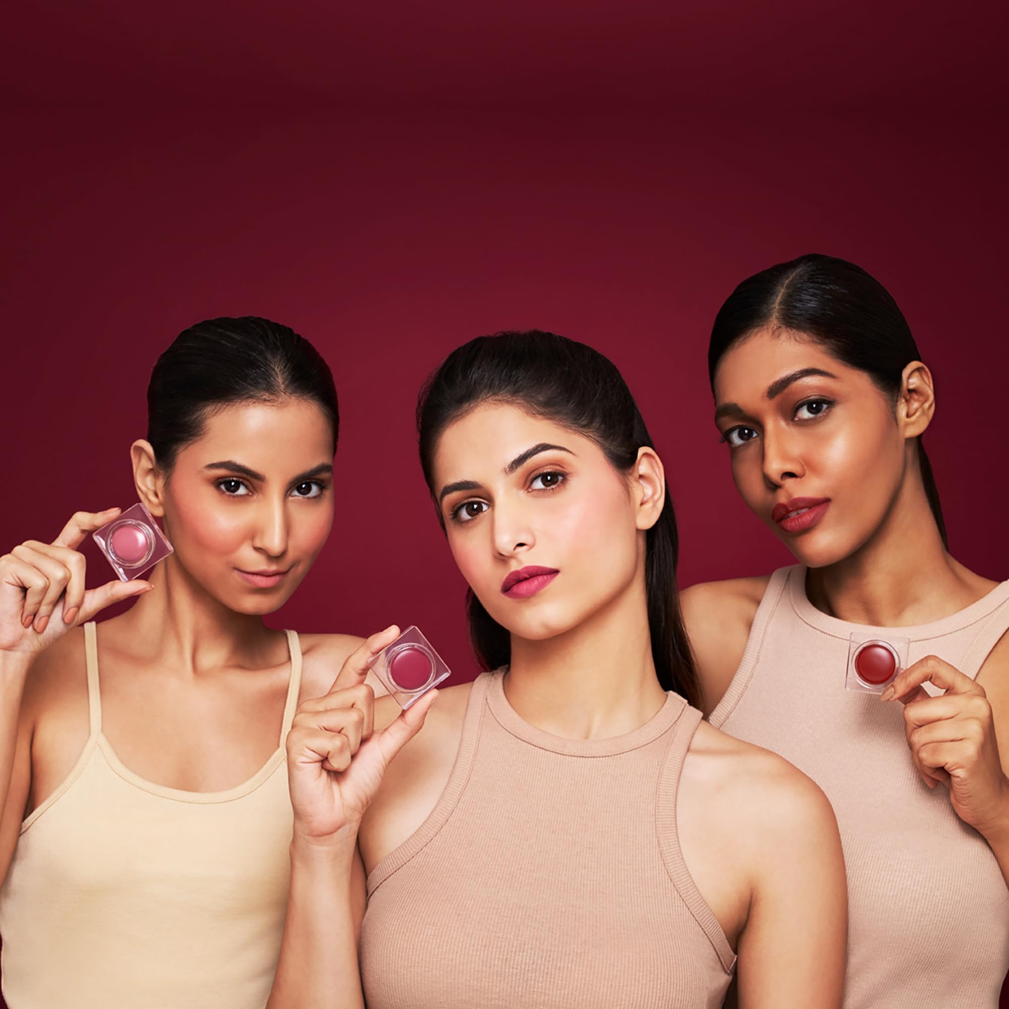 Amazon.com : Colorbar Sinful Lip N Cheek Mousse Tint - Powder