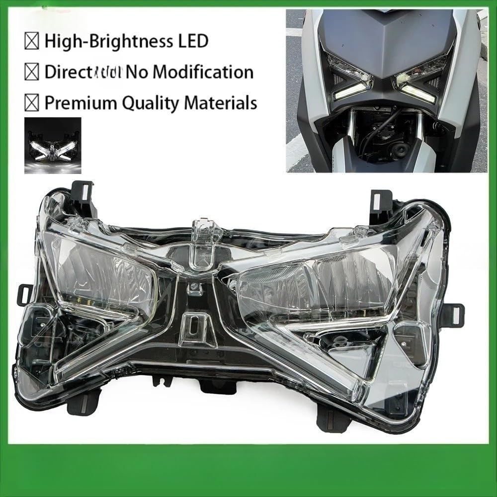 Fari Fendinebbia Moto Faro di Montaggio Testa luce Per | Moto Faro di Montaggio Testa luce Per X-MAX300 X-MAX125 X-MAX 300 125 XMAX300 XMAX125 2023 2024 2025