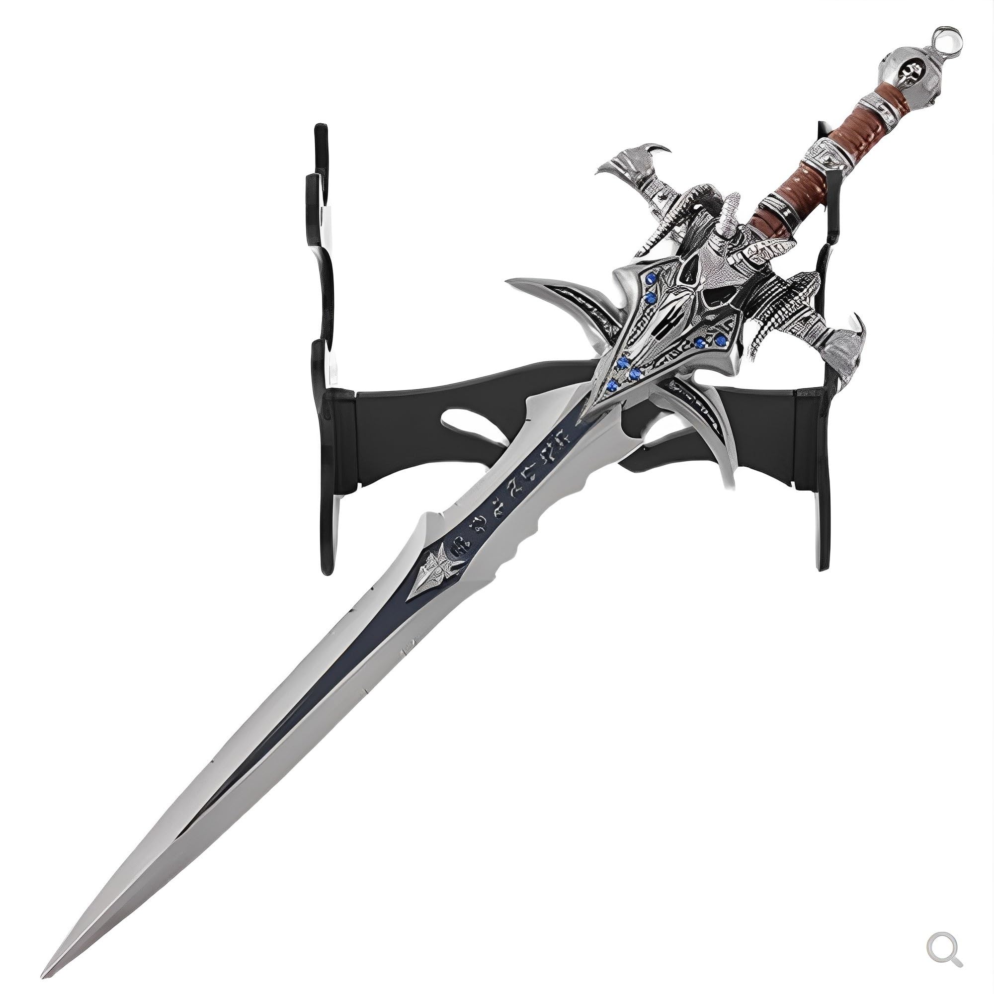 Figurine Anime, Modelli in Miniatura di Personaggi Giochi Fantasy con Supporti, Ashbringer, Frostmourne, Gorehowl