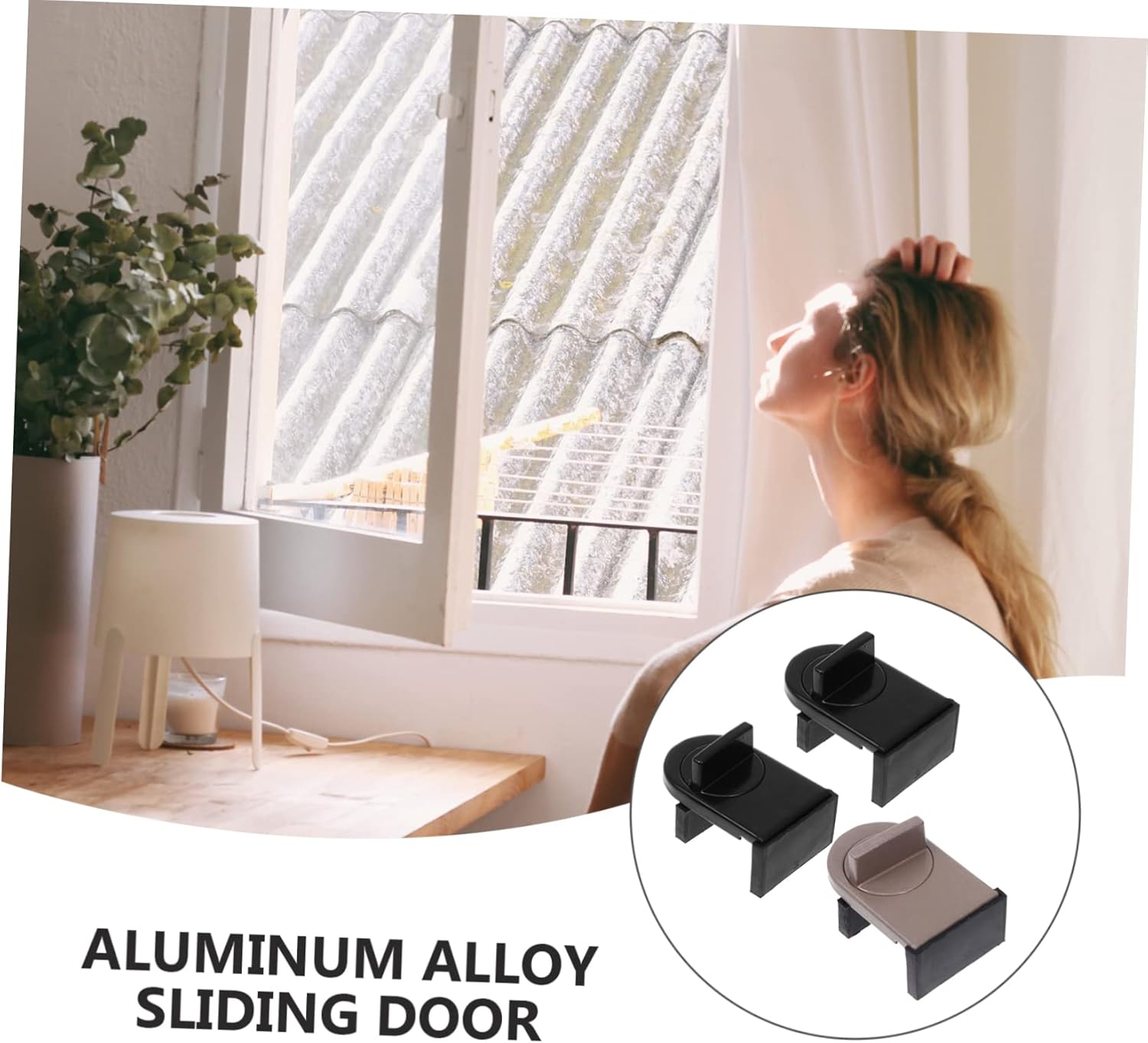 9 Pcs Door and Window Safety Lock Window Stopper Children Safety Lock Safety Window Lock Children Limiting Lock Window Limiter Sliding Window Supplies Window Protective Lock