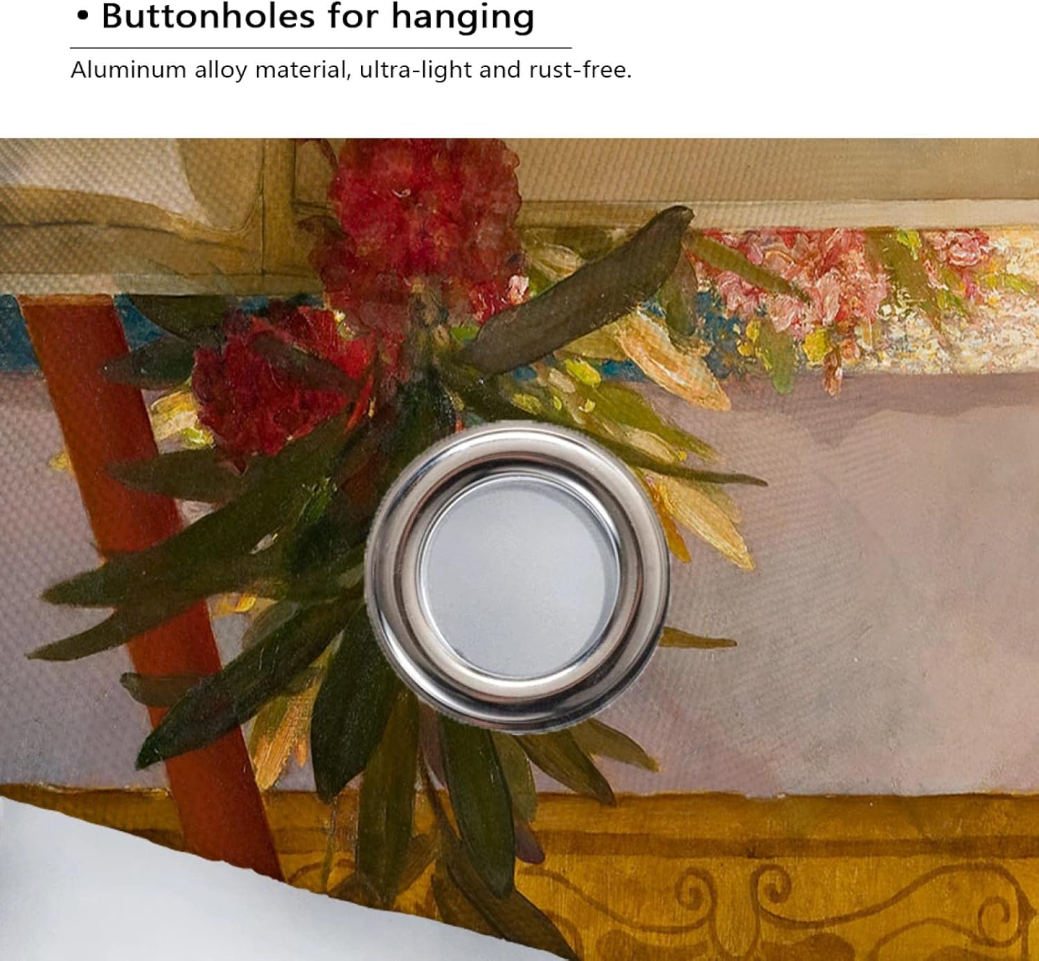 Frederic Leighton Artwork Shower Curtain Liner Sleeping Beauty Bath Curtain with Hooks for Hotel Decor Aestheticism Bathroom Curtain W108 x L72(in)