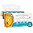 Whoopsie Wipes - The Original 100% Pure Cotton Dry Baby Wipes - Ultra Soft, Unscented, Chemical-Free Wipes for Sensitive Skin - Use Dry or Add Water for Wet Wipes - 2 Packs (200 Count).