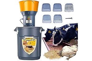 FoundGo 50L/13.2gal Electric Agriculture Feed Grain Mill Grinder
