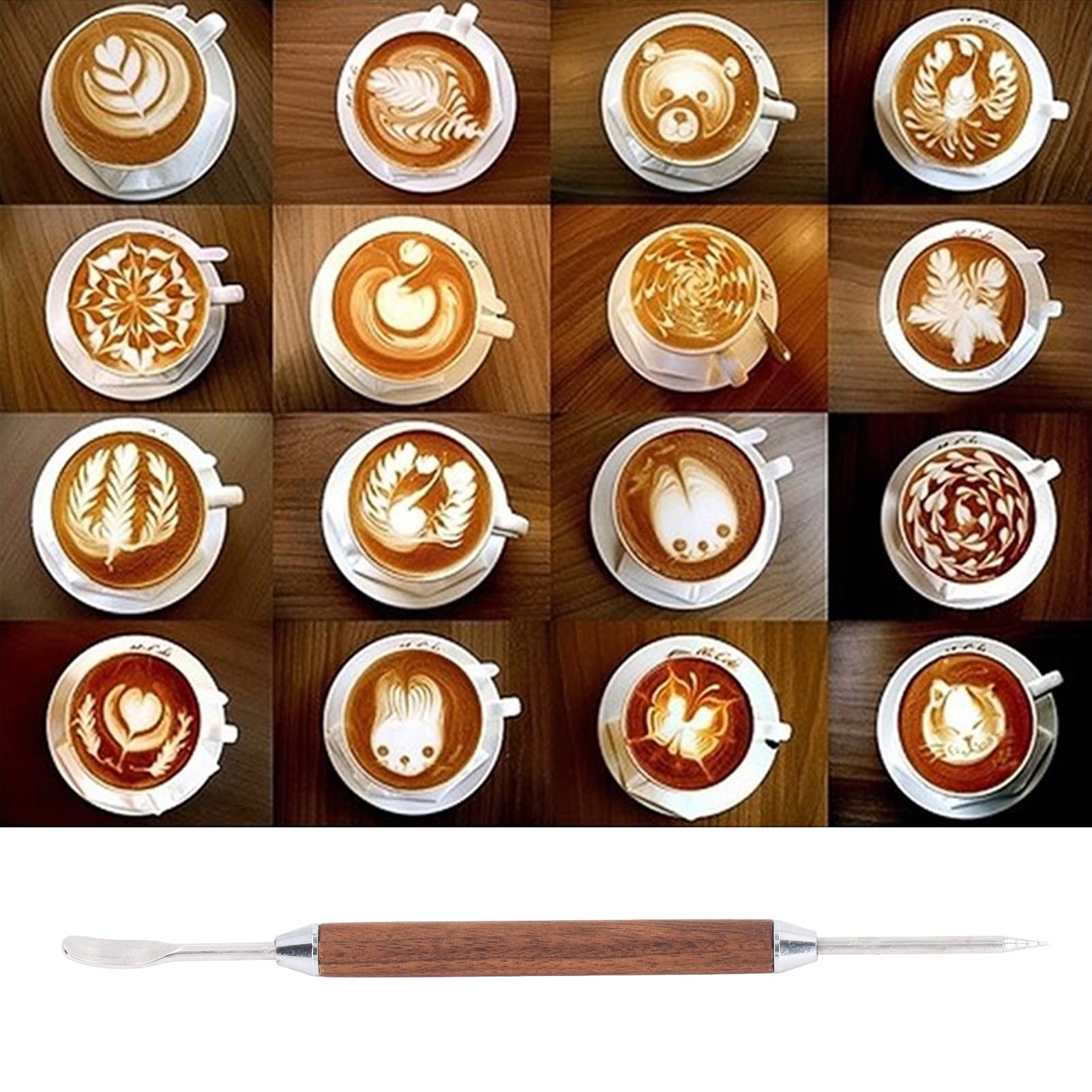 Latte Pen Stylo à Latte Art à La Cannelle Pour Café, Barista