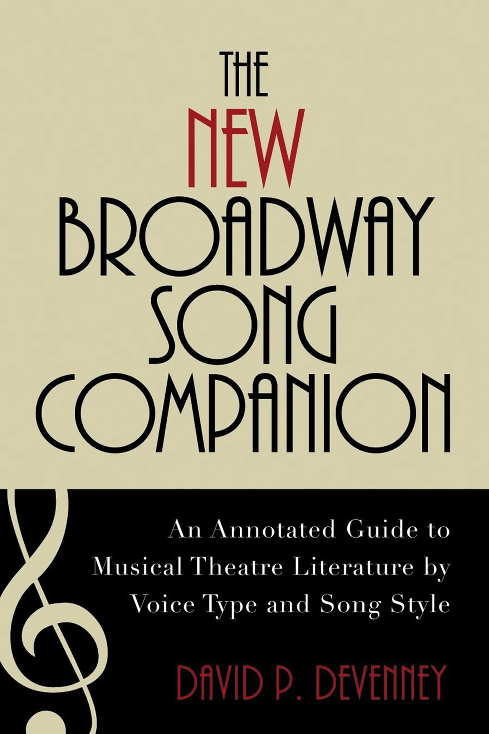 Broadway Song Companion identifie votre répertoire de comédie musicale par tessiture vocale