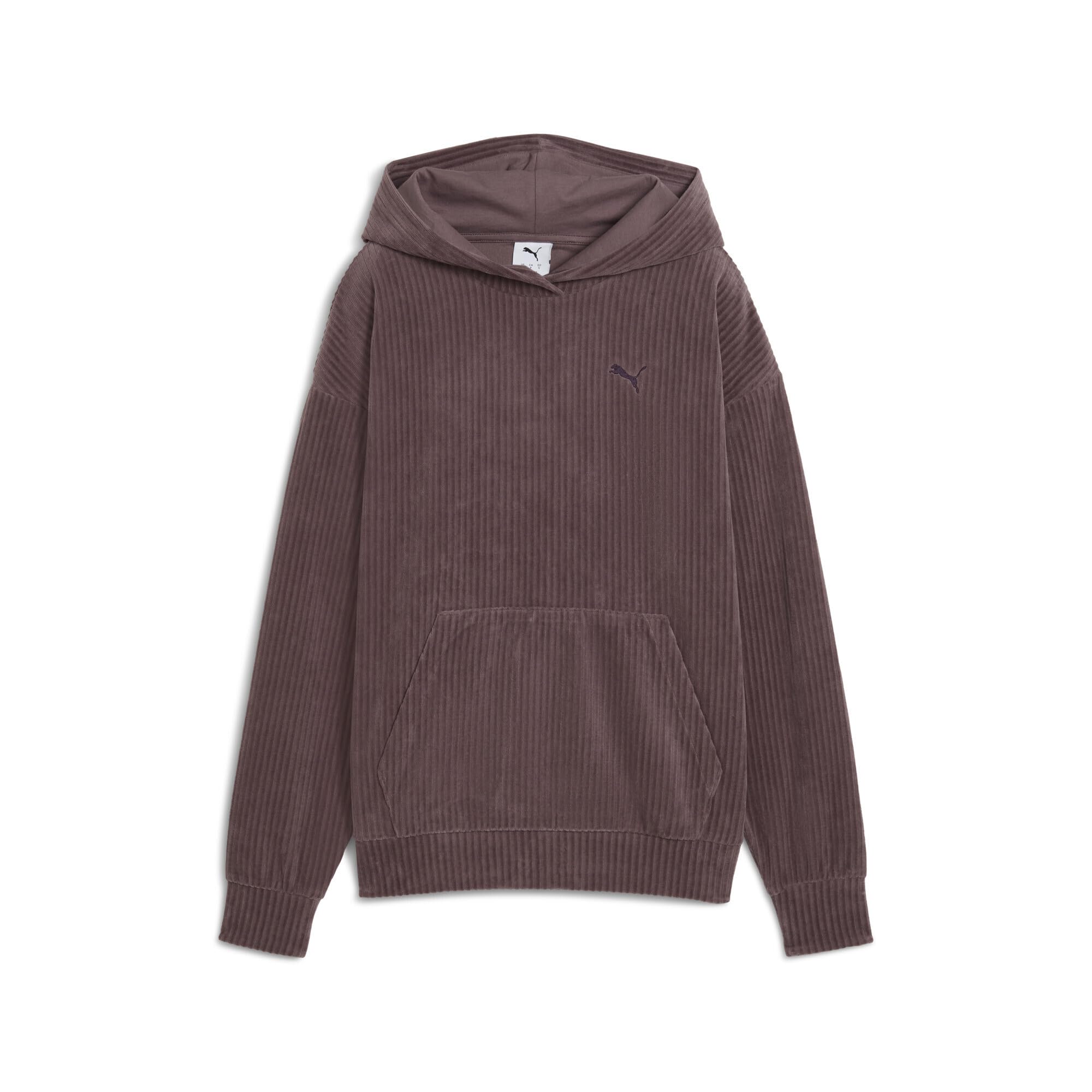 PUMA ESS ELEVATED Comfort Velour Rib Hoodie