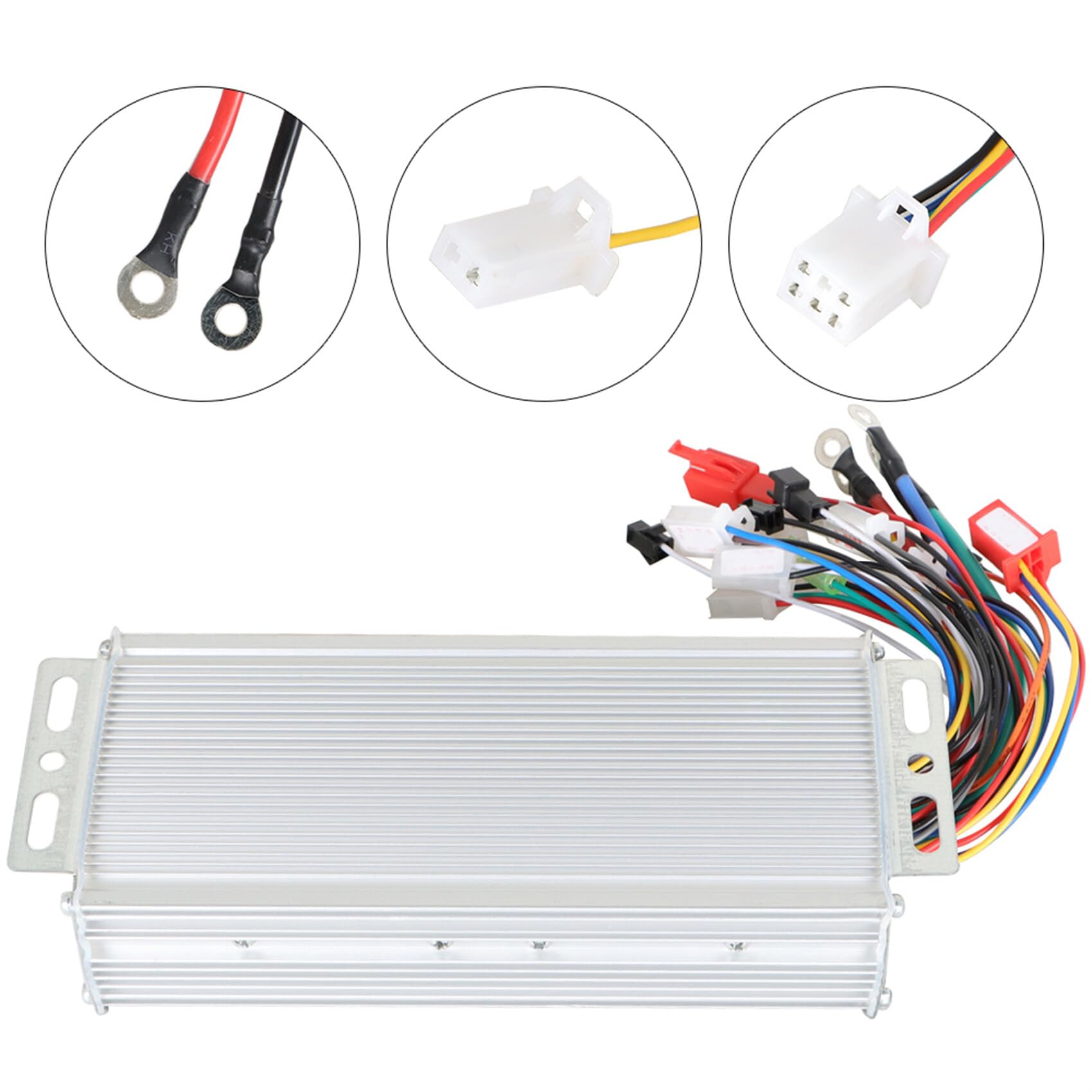 labwork Brushless DC Electric Motor Speed Control Box (2-Mode) Replacement for Electric Bicycle Scooter 36-48V 800W