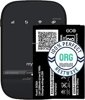 NEXTWAVE Original DC024/H12348 Router Battery Compatible for Airtel My WiFi AMF-311WW Wireless Data Card 4G Hotspot 2300mAh