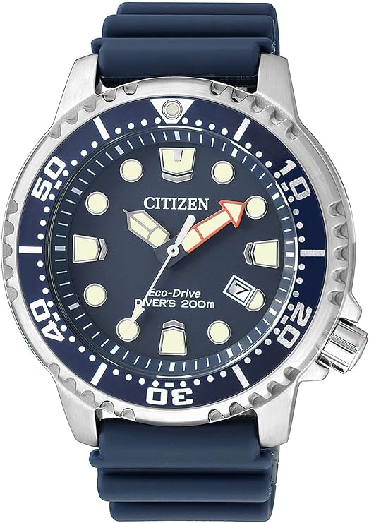Citizen Orologio Analogico Quarzo Uomini con Cinturino in di Gomma CC5006- 06L