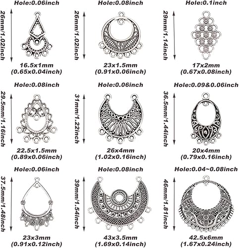 Vista 88 de FASHEWELRY 16 piezas de aretes de turquesa de estilo tibetano, joyería occidental redonda plana, joyería occidental, colgantes de piedras preciosas