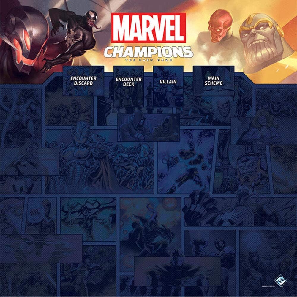 Marvel: 1-4 Player Game Mat
