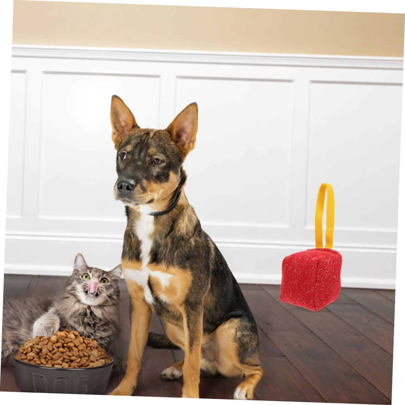 POPETPOP 2st Tierbisskissen Spielzeug Kauball Für Welpen Ballfutterspender Für Tierfutter Beißball Für Hundewelpen Zahnreinigungsball Beißkissen Snacks Für Katzen Deutscher Schäferhund