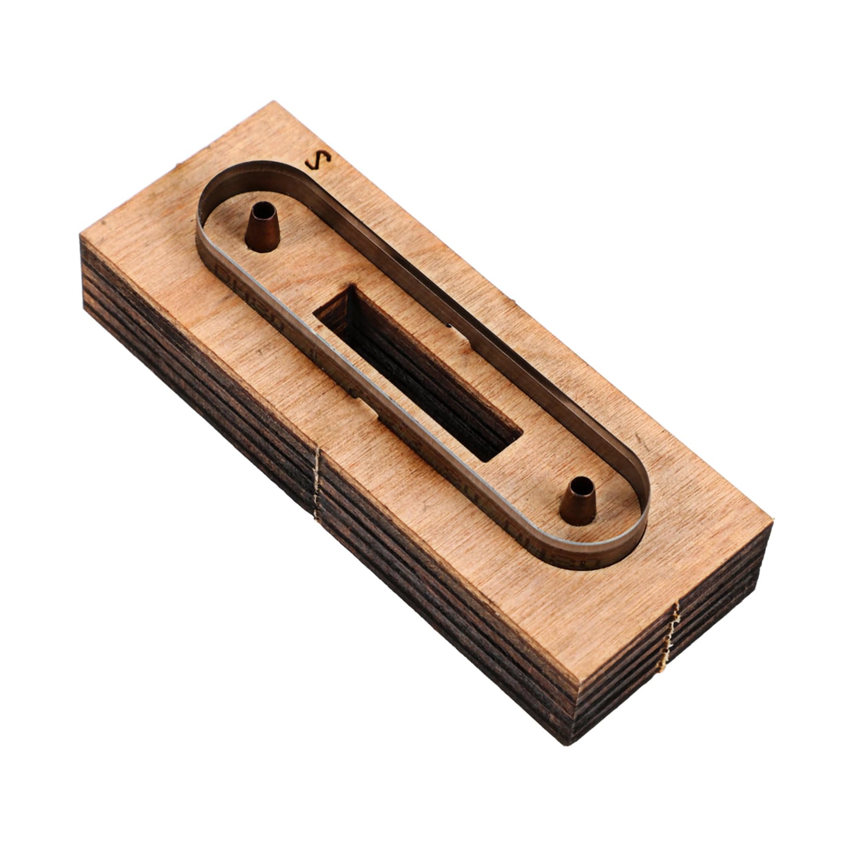 IWOWHERO Leather Making Die Mold Extra Thick Wooden Base Cutting Dies for DIY Projects