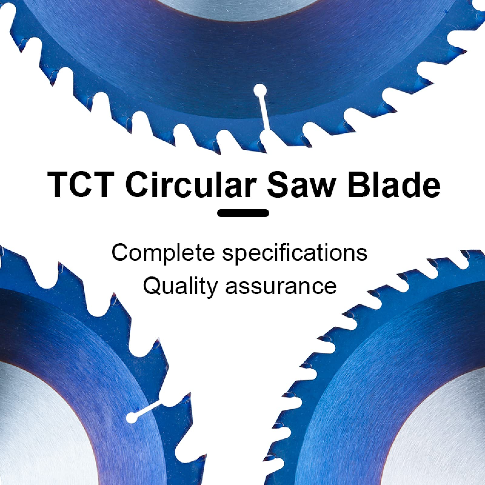 Nano Blue Coating Kreissägeblatt 184 mm 190 mm 205 mm TCT-Sägeblatt 20T 24T 40T 48T Hartmetallbestückte Holztrennscheibe,190x30mm 24T