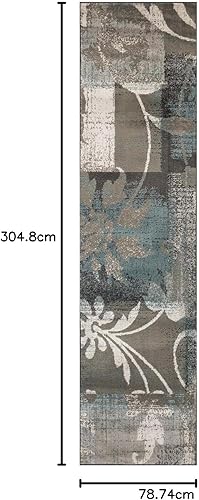 Miniatura 101 de Superior Alfombra interior con respaldo de yute, perfecta para entrada, oficina, sala de estar/comedor, dormitorio, cocina, piso, decoración moderna