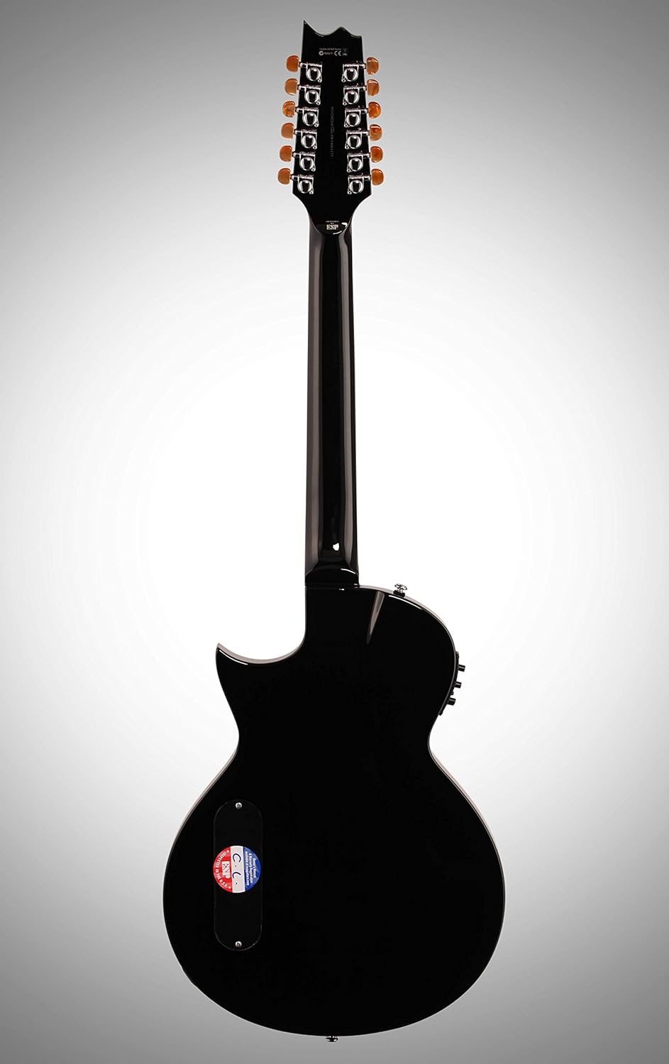 ESP LTD TL-12 12-string Acoustic-electric Guitar - Black