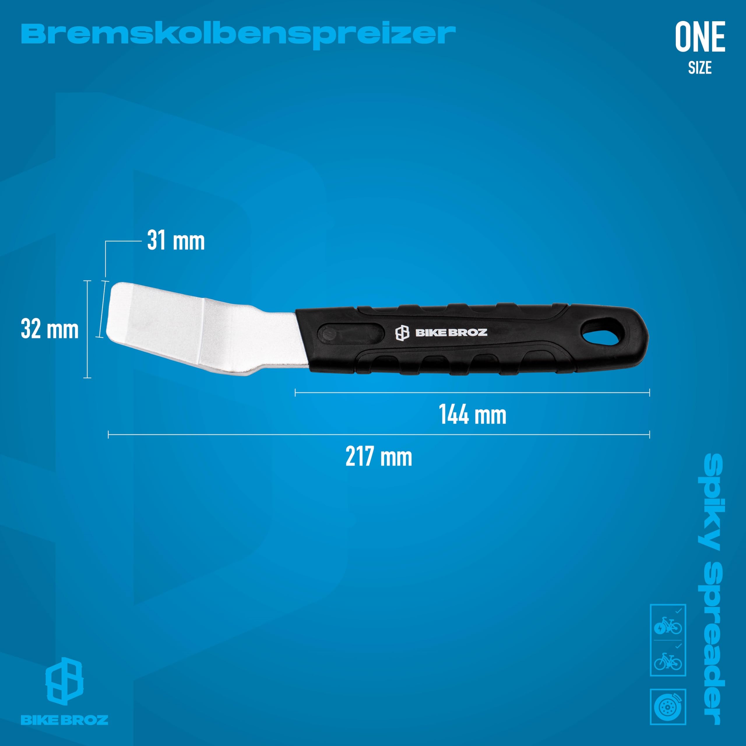 BREMSKOLBENSPREIZER BIKEBROZ, SPIKY SPREADER - 2