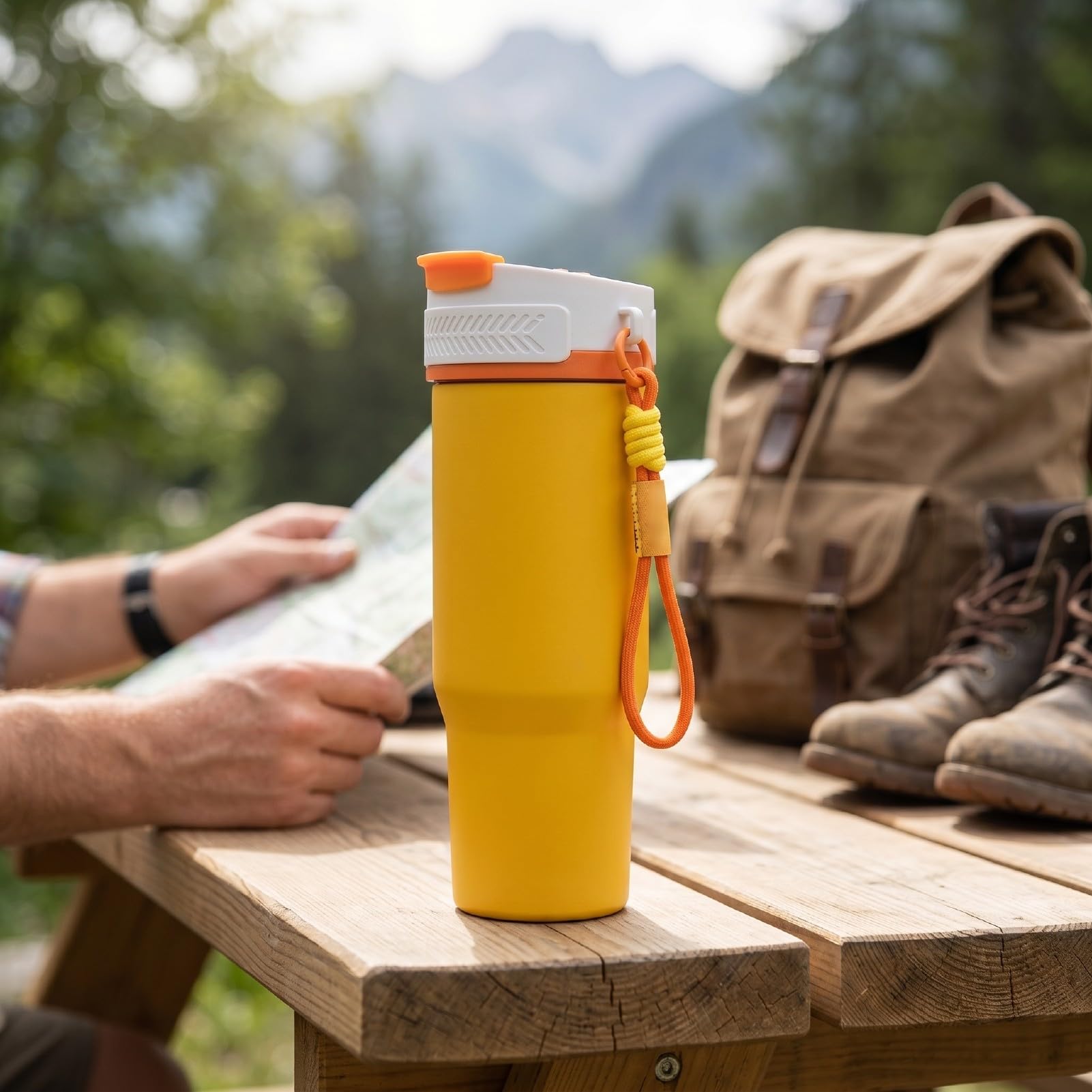 Karlak Edelstahl-Entsafter-Becher, Tragbarer USB-wiederaufladbarer Mixer für Smoothies, Shakes und Säfte, Outdoor-Reisen, 900 Ml