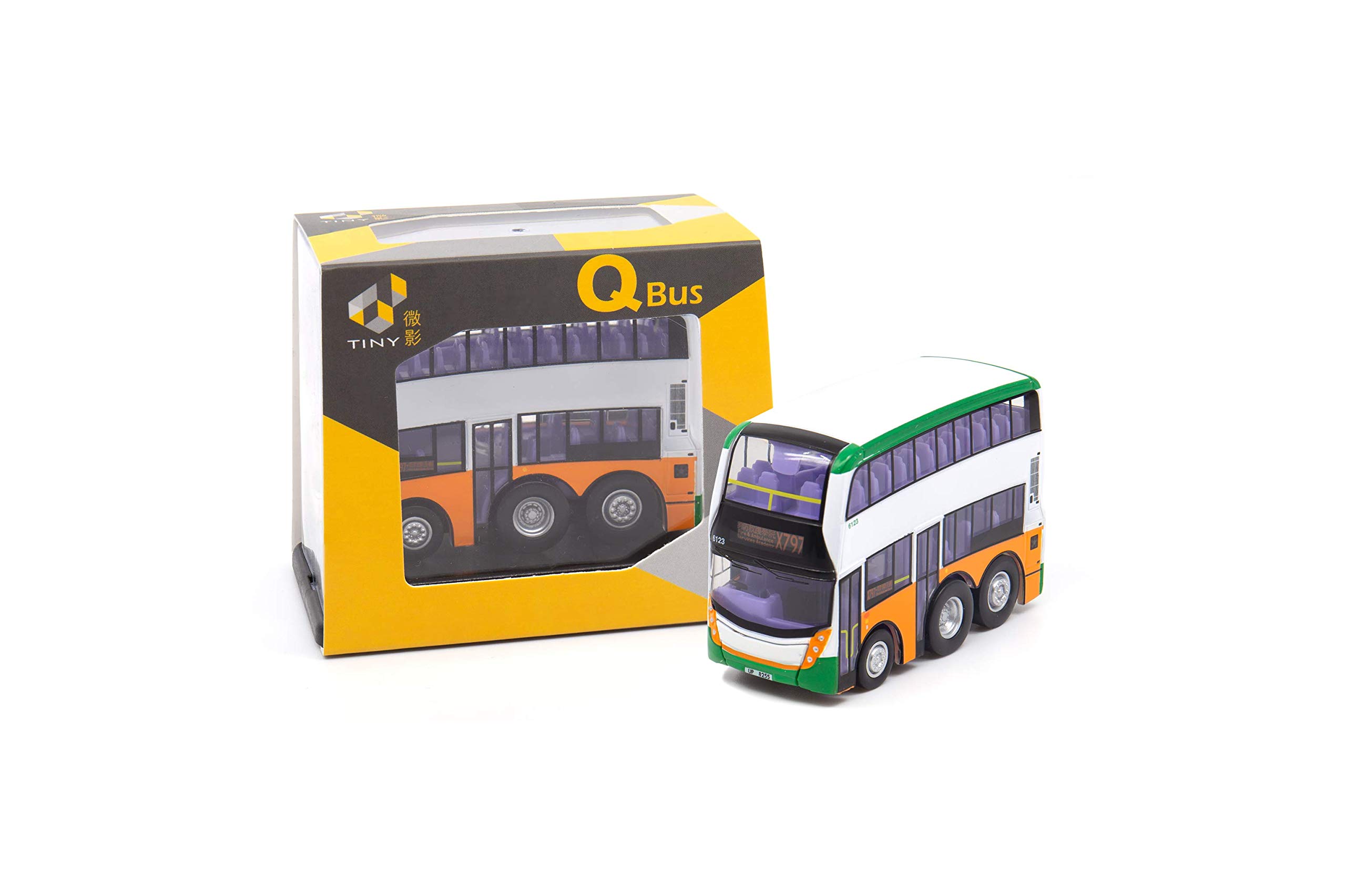 Amazon.co.jp: Tiny City Q Bus 香港 二階建てバス エンバイロ 500 MMC
