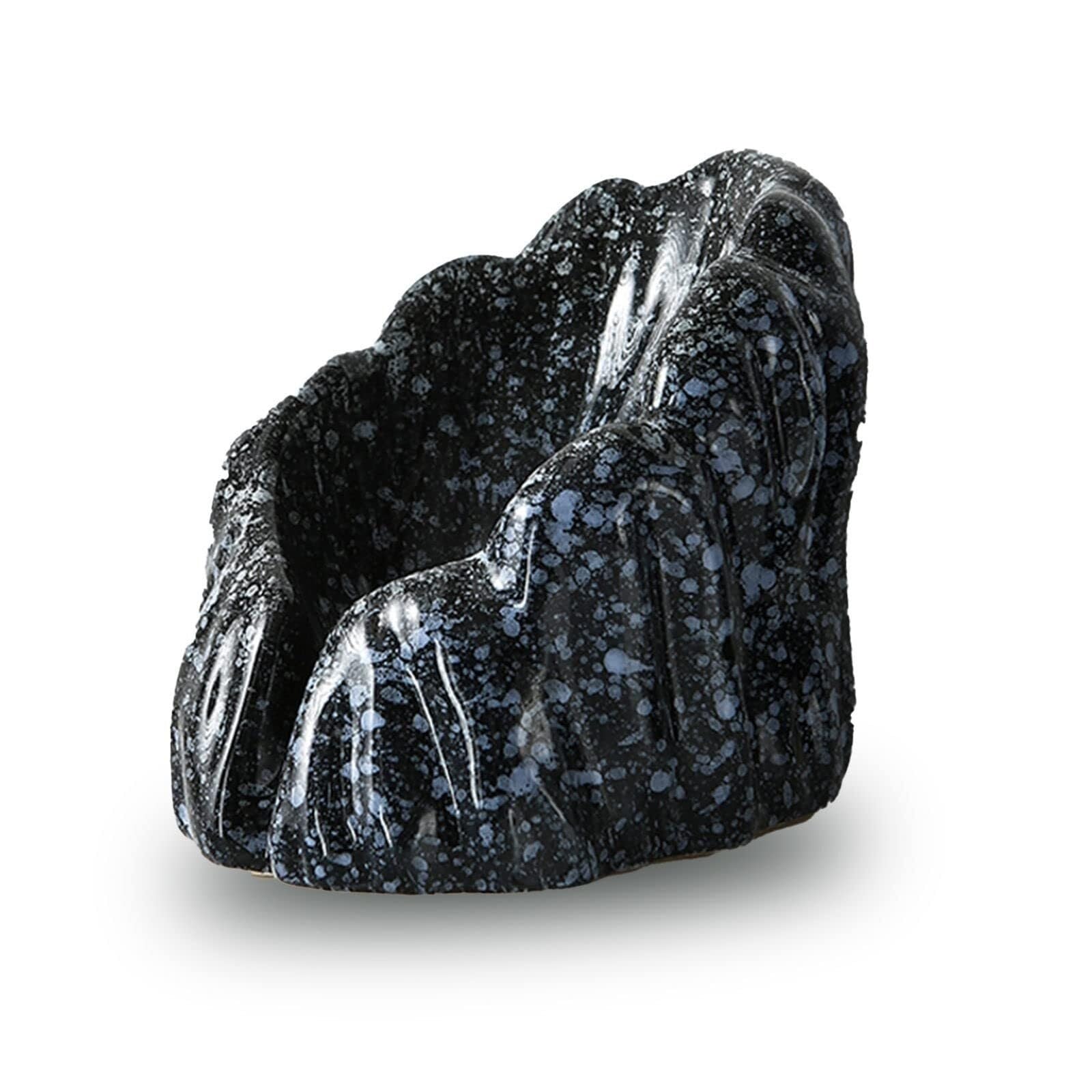 Yuue Portasapone Portasapone in Stile Giapponese, Piatto smaltato sfumato con Vassoio, autosvuotante for Il Bagno Accessori da Cucina per Il Piano di Lavoro(Type-1)