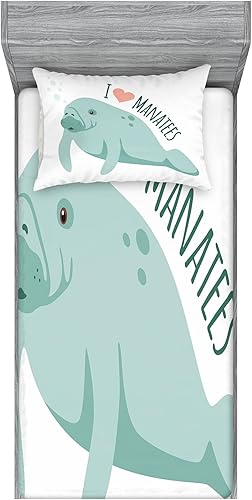 Miniatura 148 de Ambesonne Juego de sábanas bajeras y fundas de almohada, dibujos de aviones antiguos, vuelos clásicos con fechas, estilo vintage, diseño nostálgico,