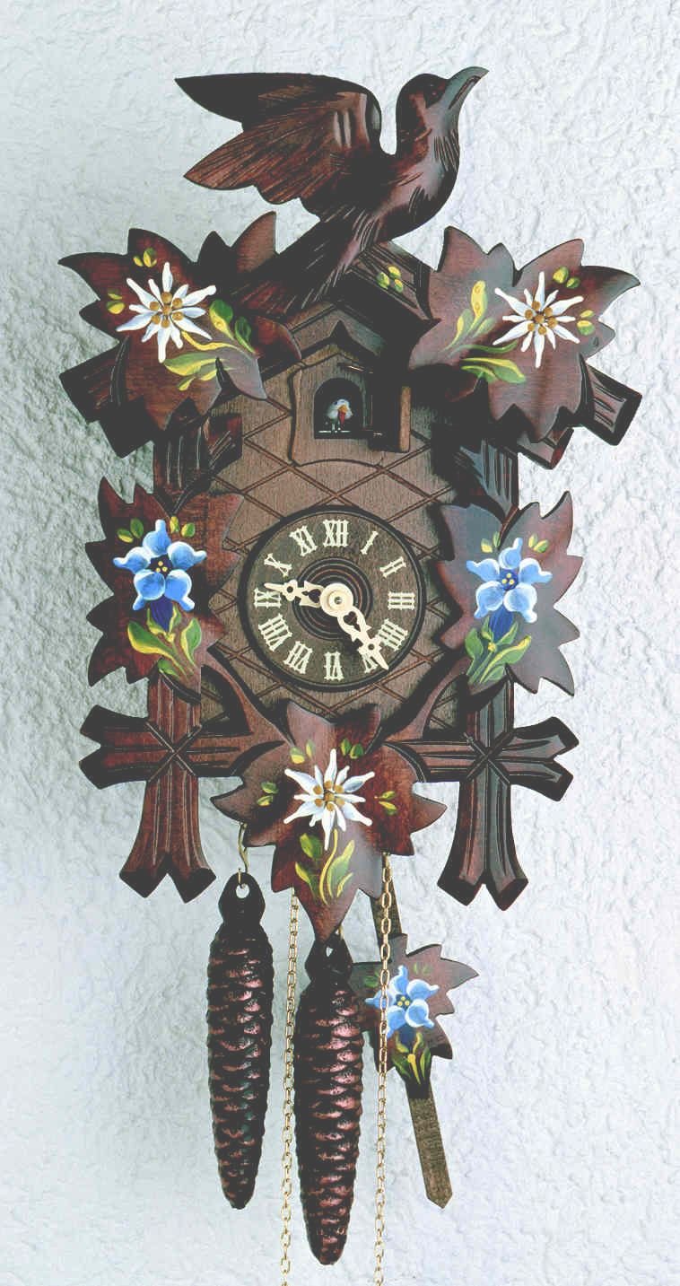 Buy German Cuckoo Clock 1daymovement CarvedStyle 9 inch Authentic