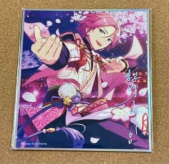 Amazon.co.jp: あんスタ 中国 星彩主題色紙 桜河こはく : ホビー