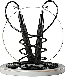Zosilong 2.8M Verstellbare Springseil Erwachsene Fitness, Springseil für Alle Größen & Körpertypen, Hochwertiges Metall, Speed Rope für Fitness & Ausdauer & Seilspringen Training, für Herren/Damen