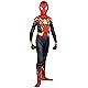Marvel Kid's Classic Spider-Man Integrated Zentai Suit, Spiderman Halloween Costume Iron Spider Man X-Large