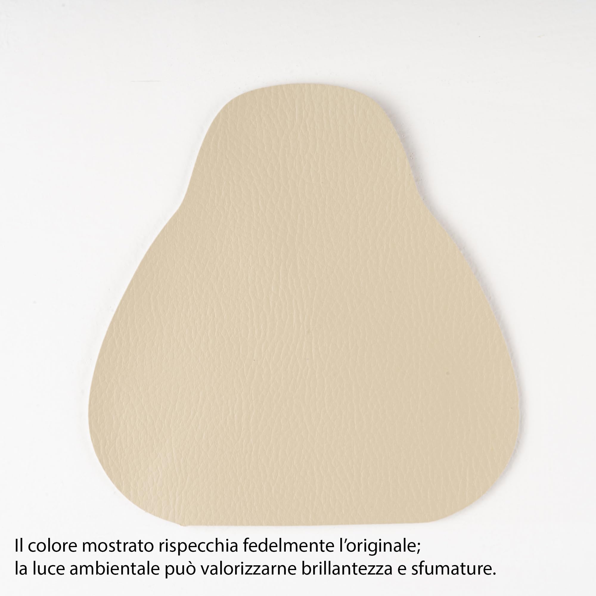 Avalon - Pouf Poggiapiedi Rigido CILINDRO Mamba Ignifugo Classe 1IM in Ecopelle Nautica, Puff Poggiapiedi, Seduta da Interno ed Esterno, Professionale Comodo Impermeabile, Made in IT(45cm-Beige)
