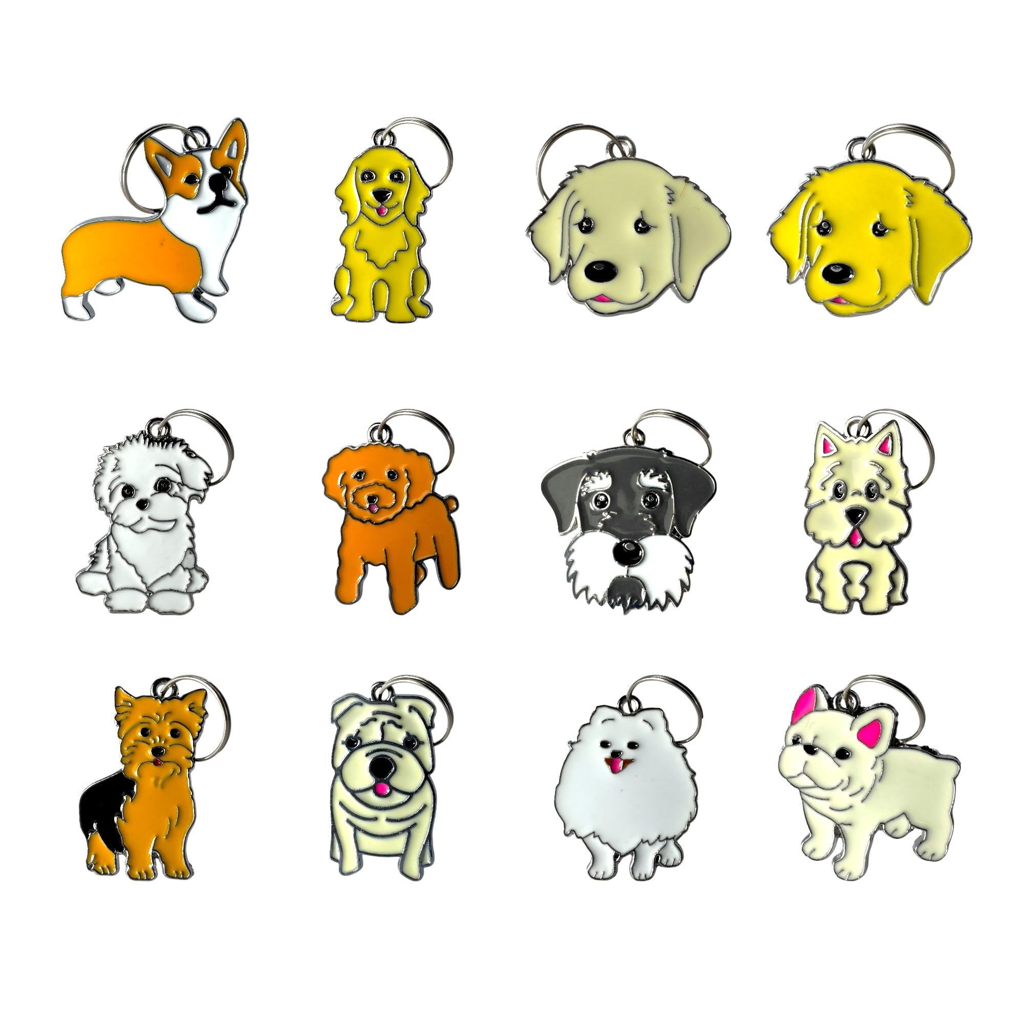 FRAMEG Medaglietta Per Cane A Forma Di Westie - Personalizzabile Per Razza - Foto 9